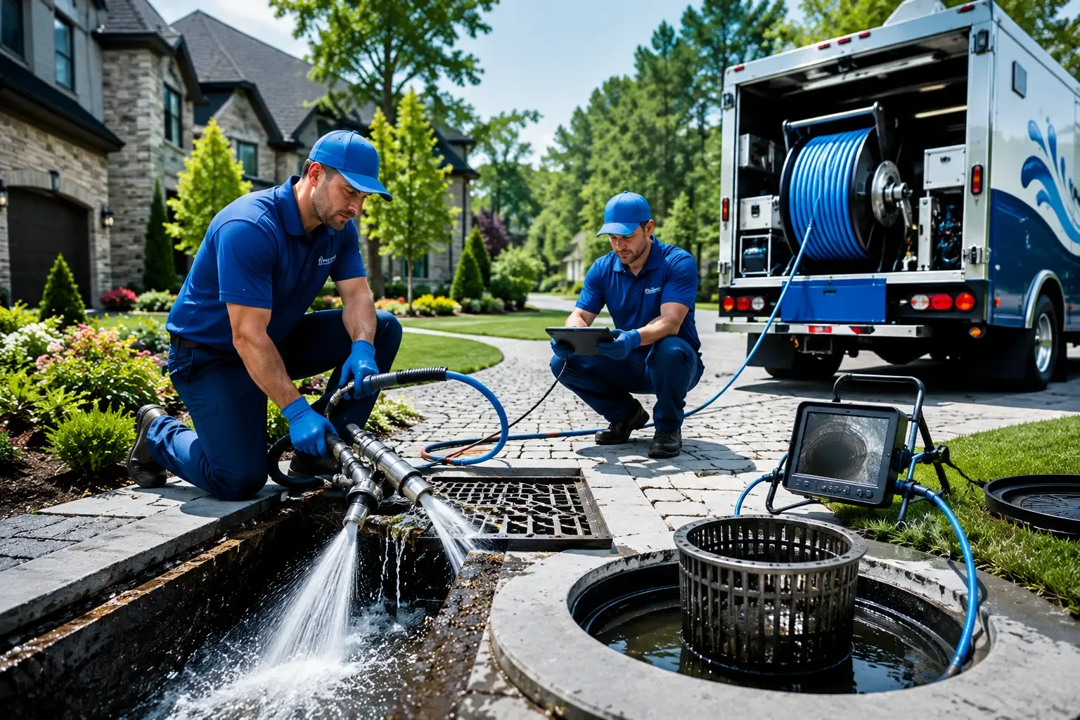 Local outdoor drain cleaning professionals in Oglesby, TX