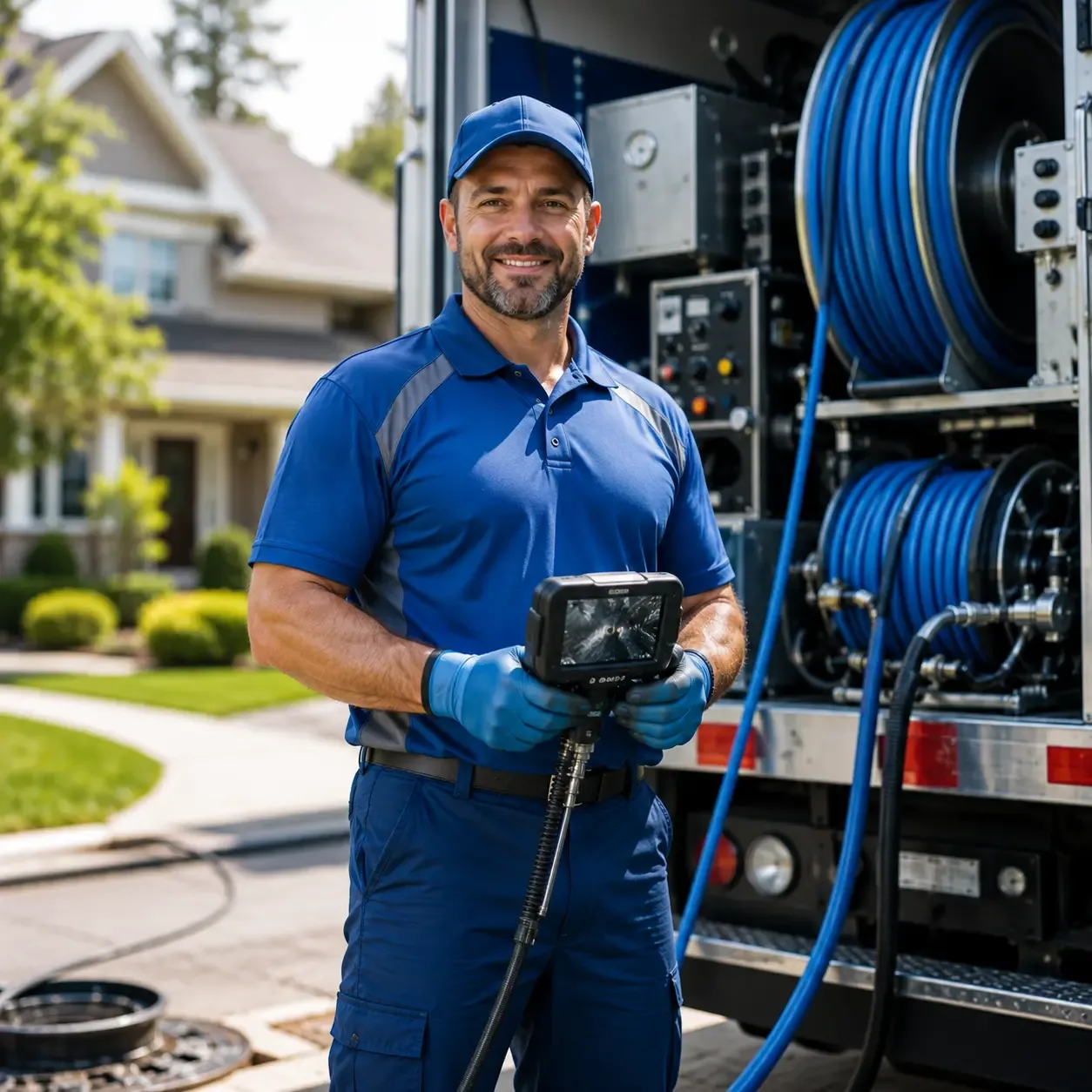 Local outdoor drain cleaning specialists in Oglesby, TX
